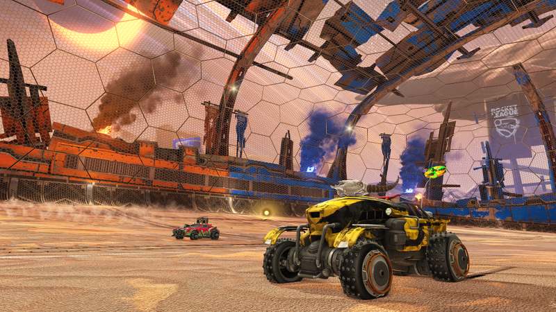 Illustration for article titled Rocket League's Next Arena Is Finally Changing Things Up